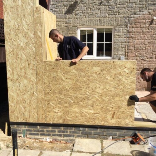 Eco-Timber Extension Construction 