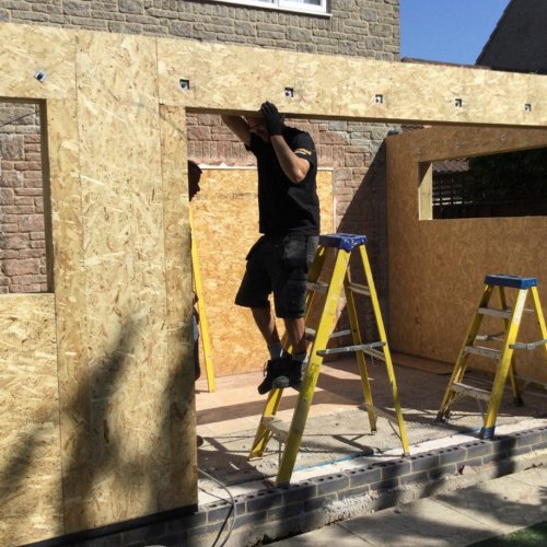 Eco-Timber Extension Construction 