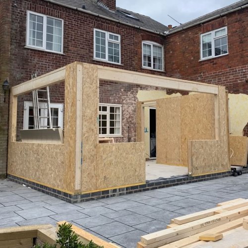 Eco-Timber Extension Construction 
