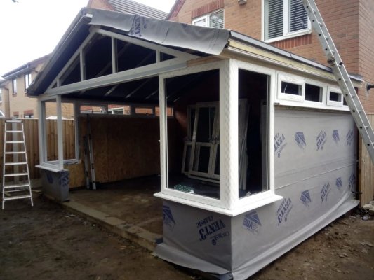 eco modular timber extension